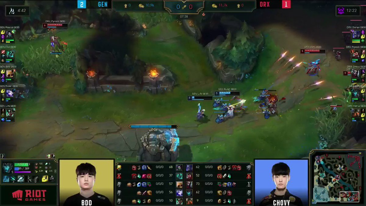 LCK Global: HLE vs GEN Clash in Grand Finals